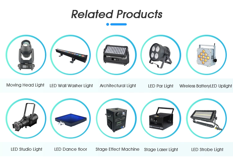 High Power RGBWA UV 6in1 15W LED PAR Light