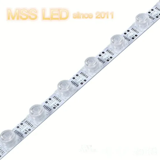 Bande lumineuse LED haute puissance 3030, éclairage latéral, barre LED Edgelight pour caisson lumineux à Double site