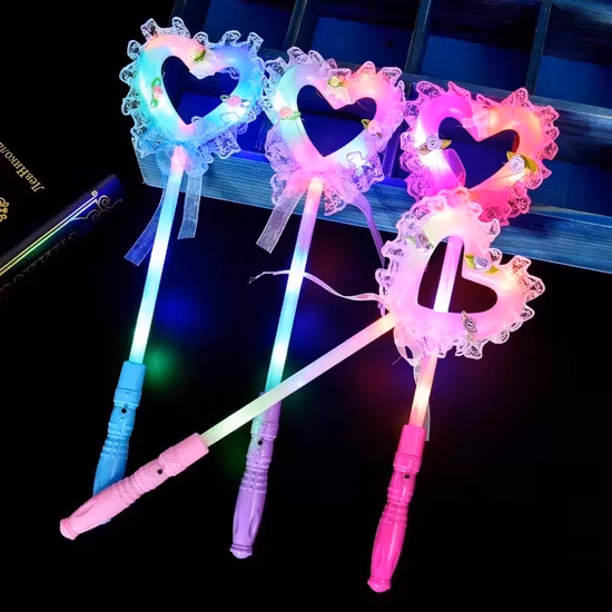 Logo imprimé effet clignotant lunettes lumineuses baguettes de mariage faveurs oeufs de Pâques canne à pêche bâtons en mousse LED personnalisés pour bâton lumineux de fête